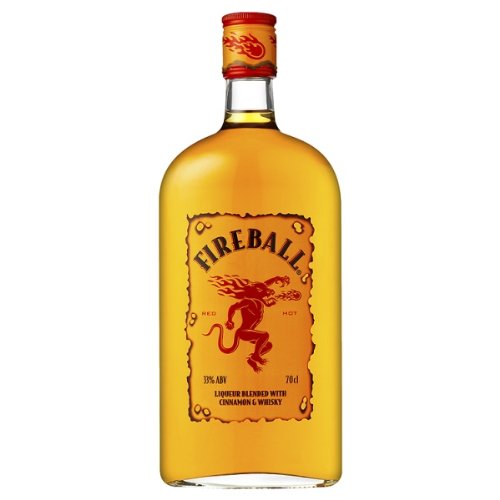 Fireball - Likör gemischt mit Zimt und Whisky 70cl Pack 6 Stück von FIREBALL
