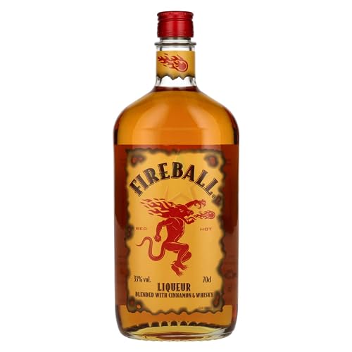 Fireball RED HOT Liqueur with Cinnamon & Whisky 33,00% 0,70 Liter von FIREBALL