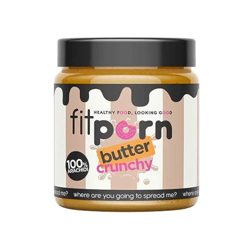 FITPORN Knusprige Protein-Erdnussbutter - Proteinaufstrich 100% Erdnüsse - Peanut Butter Crunchy - 200 g FITPORN Knusprige Protein-Erdnussbutter - Proteinaufstrich 100% Erdnüsse - Peanut Butter Crunchy - 200 g von FITPORN