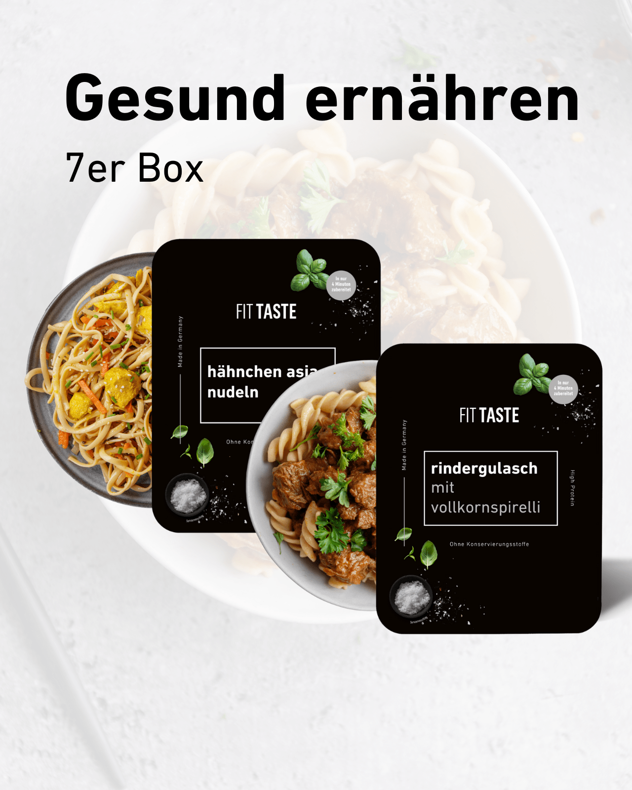 Gesund ernähren 7er Box von FITTASTE GmbH