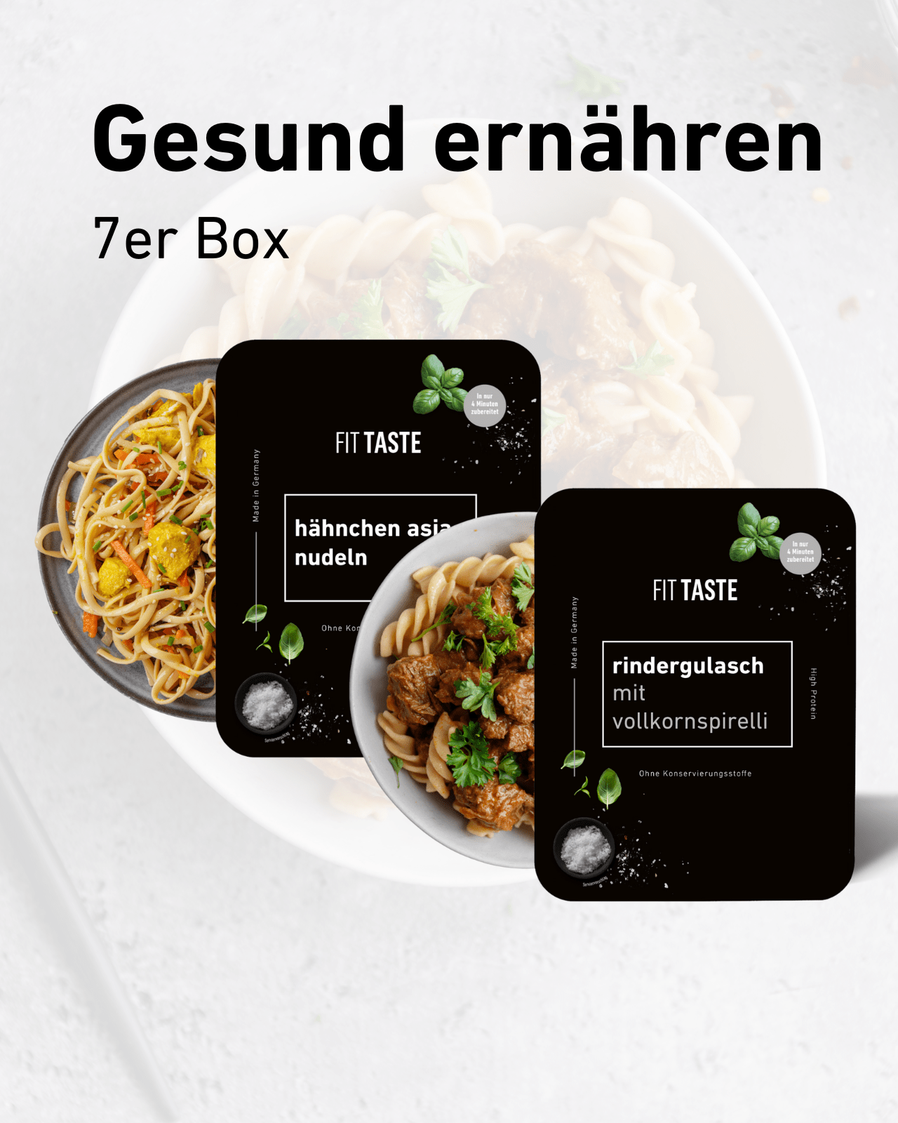 Gesund ernähren 7er Box Gesund ernähren 7er Box von FITTASTE GmbH