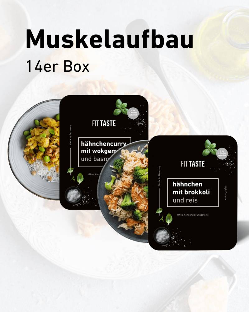 Muskelaufbau 14er Box von FITTASTE GmbH