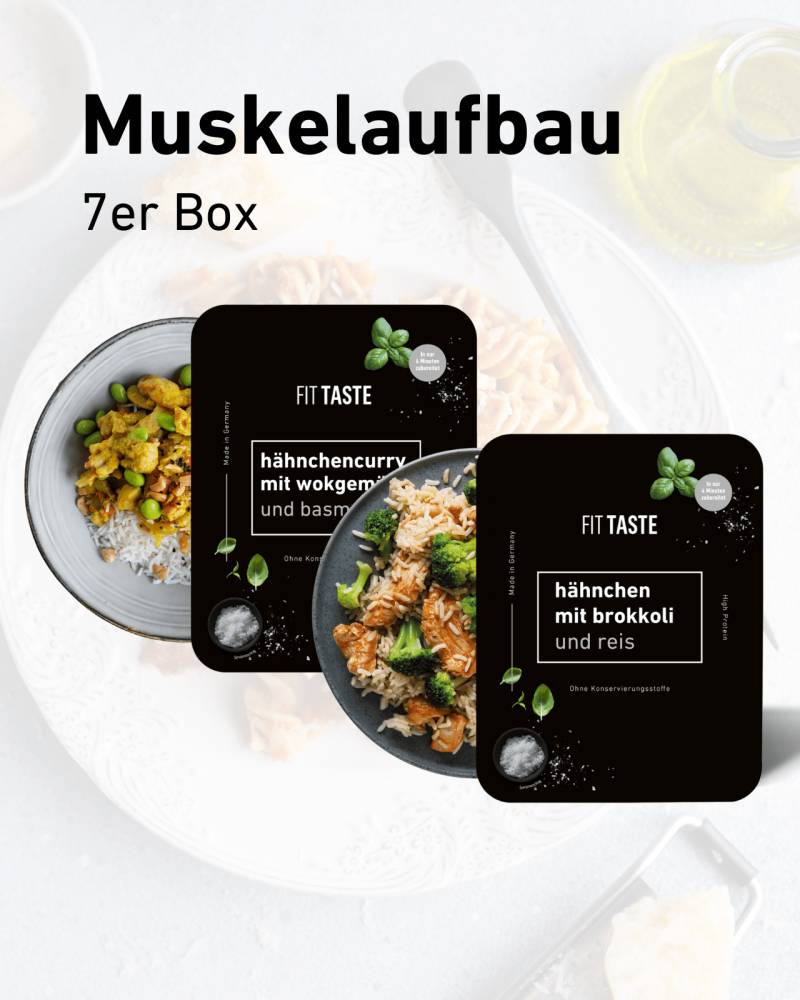 Muskelaufbau 7er Box von FITTASTE GmbH