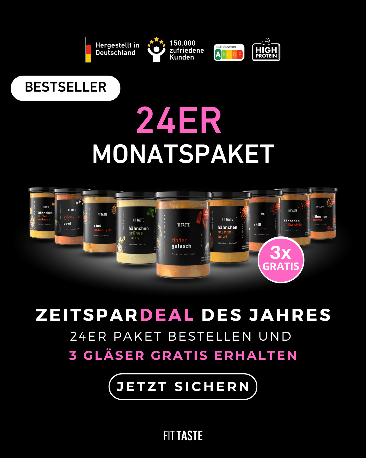 24er Monatspaket von FITTASTE