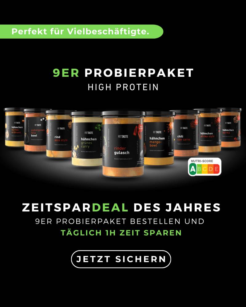 9er Probierpaket von FITTASTE