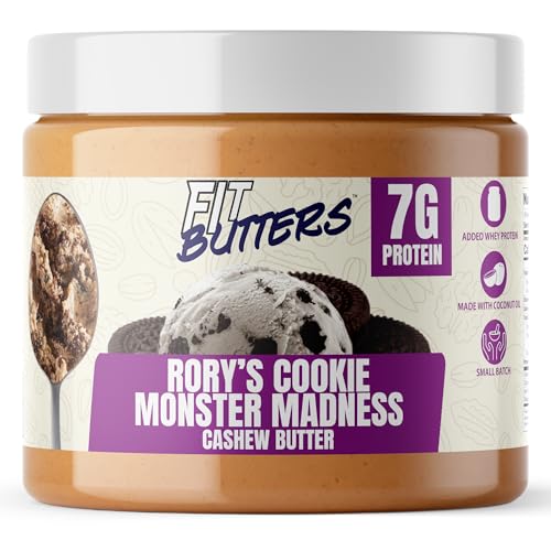 Fit Butters Rory's Cookie Monster Madness Cashew Butter, 454 g von FIt Butters