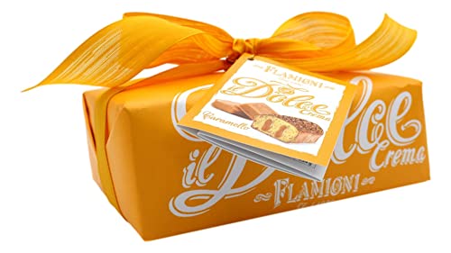 FLAMIGNI Süß- / Karamellkuchen 300 g, gefüllt mit exquisitem katalanischem Pudding, perfekt zum Feiern von Geburtstagen oder Jubiläen, aber auch für jeden anderen Anlass, Made in Italy von FLAMIGNI