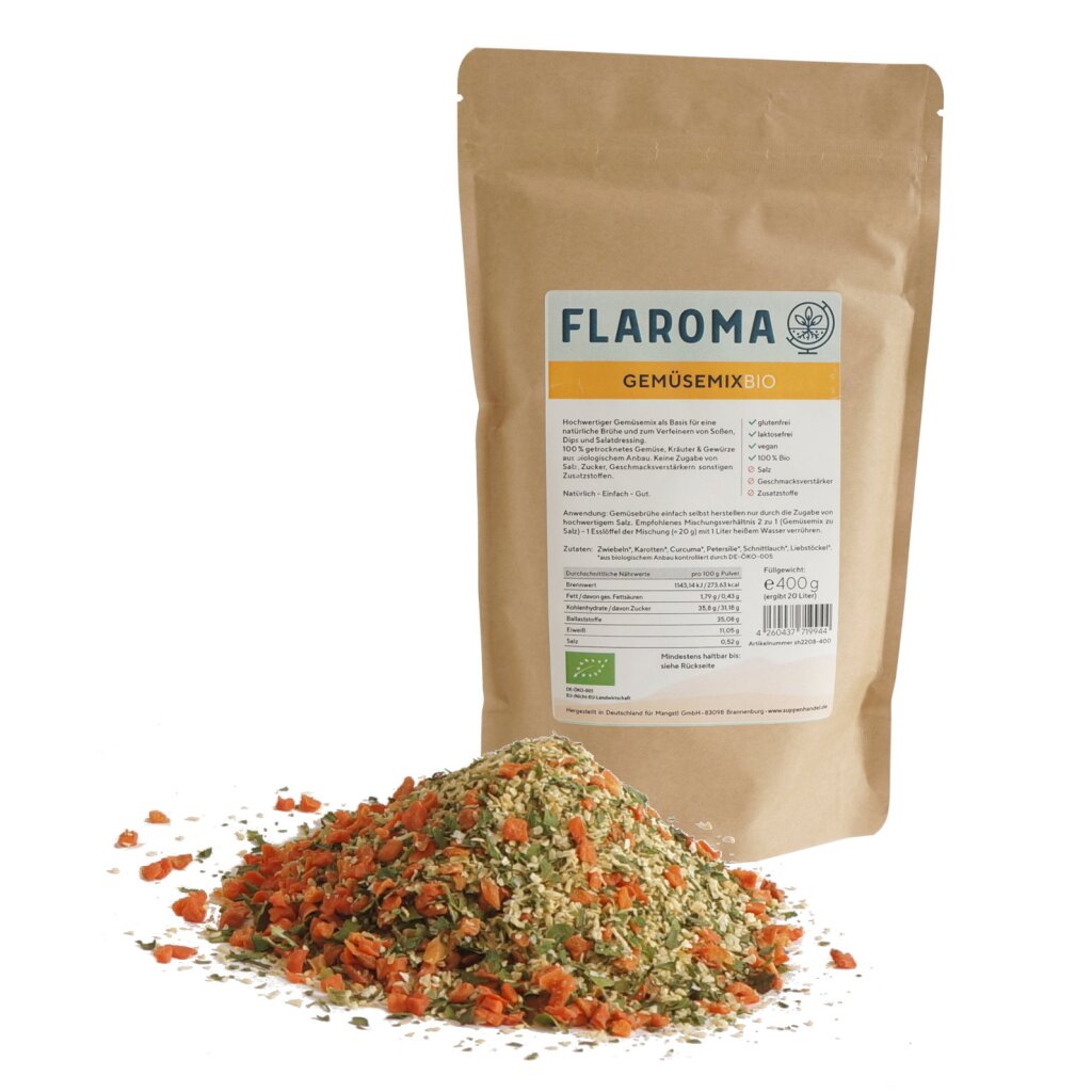 Gemüsemix BIO 400g - FLAROMA Gemüsemix BIO 400g - FLAROMA von FLAROMA
