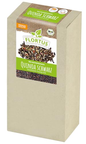FLORTUS 2000-2364 Keimsprossen Quinoa Schwarz (BIO Keimsprossen), Menge (Gramm, Kilogramm):200 g von FLORTUS Freude an Vielfalt
