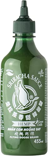 FLYING GOOSE Chilisauce, Sriracha, grün, Hanf, 525 g / 455 ml FLYING GOOSE Chilisauce, Sriracha, grün, Hanf, 525 g / 455 ml von Flying Goose