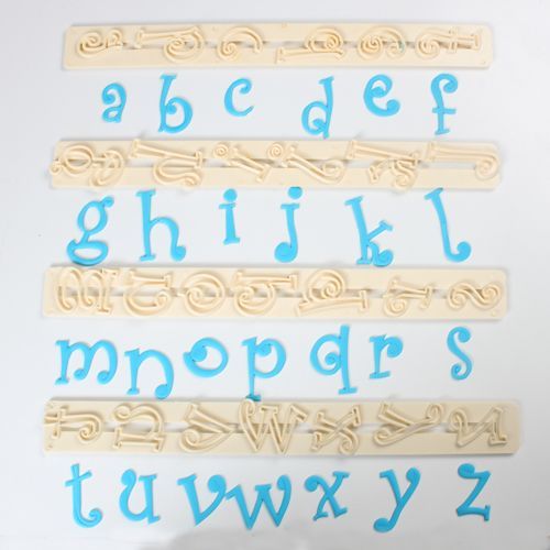 FMM - Ausstecher- Funky ( Lower case) Alphabet Cutter Set von FMM