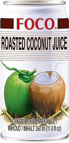 FOCO Getränk aus Kokosnusssaft mit Röstgeschmack, 1 x 350 ml von FOCO