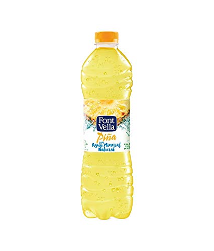 Aqua FONT Kerze, Ananas, 1,25 l, 6 Flaschen von Font vella