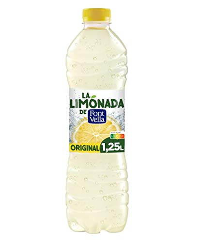 Wasser FONT Kerze Limonade Zitrone PET 1,25 l (6 Flaschen) von Font vella