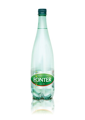 Agua Mineral Natural Con Gas Fonter 1l (Incluido Suplemento Porte 0.23) von Fonter