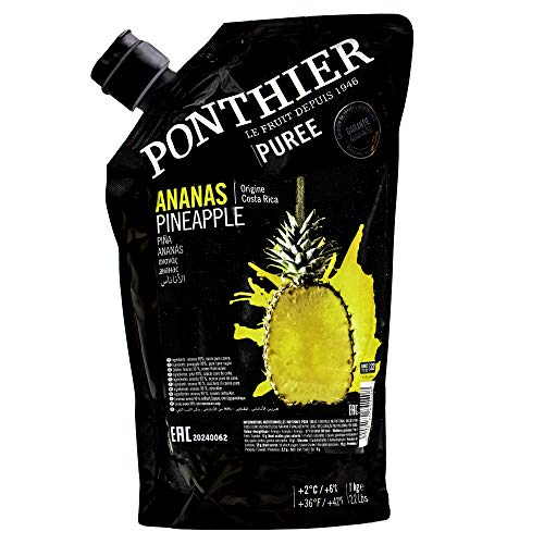 Food-United ANANAS VICTORIA PÜREE Frucht-Mark-Püree von Ponthier 1 KG (1) von FOOD-UNITED