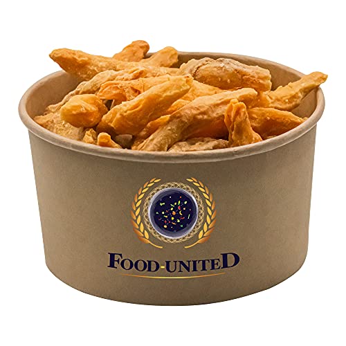 Food-United APRIKOSEN-GETROCKNET 1000g Aprikosen-Rollen-Röllchen Chapa Namak aus Afghanistan ungezuckert ungeschwefelt double twisted apricots von FOOD-UNITED