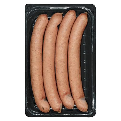 Food-United BRATWURST PREMIUM 600g Krakauer-Grill-Knacker-Würstchen bekannt als Prager Rost-Bratwürstchen mit Gewürzen und Knoblauch ideale Grillwurst für BBQ Grillen Barbecue von FOOD-UNITED