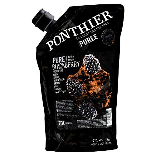 Food-United BROMBEEREN PÜREE Frucht-Püree von Ponthier 2x 1KG Smoothie-Bowl-Sorbet-Quark-Gelée-Müsli-Topping ohne Zusätze höchste Qualität ausgewählter Früchte Food-United BROMBEEREN PÜREE Frucht-Püree von Ponthier 2x 1KG Smoothie-Bowl-Sorbet-Quark-Gelée-Müsli-Topping ohne Zusätze höchste Qualität ausgewählter Früchte von FOOD-UNITED