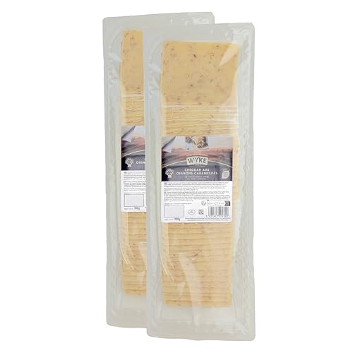 Food-United CHEDDAR-KÄSE mit karamellisierten Zwiebeln Großpackung 38 Scheiben 2x 980g von WYKE Farms cheddar cheese englischer Hartkäse ideal zu Burgern Sandwiches Wraps Pizza Salaten Gratins Food-United CHEDDAR-KÄSE mit karamellisierten Zwiebeln Großpackung 38 Scheiben 2x 980g von WYKE Farms cheddar cheese englischer Hartkäse ideal zu Burgern Sandwiches Wraps Pizza Salaten Gratins von FOOD-UNITED