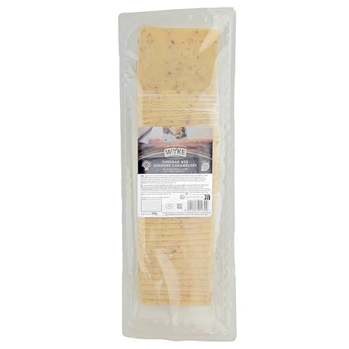 Food-United CHEDDAR-KÄSE mit karamellisierten Zwiebeln Großpackung 38 Scheiben 980g von WYKE Farms cheddar cheese englischer Hartkäse ideal zu Burgern Sandwiches Wraps Pizza Salaten Gratins Food-United CHEDDAR-KÄSE mit karamellisierten Zwiebeln Großpackung 38 Scheiben 980g von WYKE Farms cheddar cheese englischer Hartkäse ideal zu Burgern Sandwiches Wraps Pizza Salaten Gratins von FOOD-UNITED