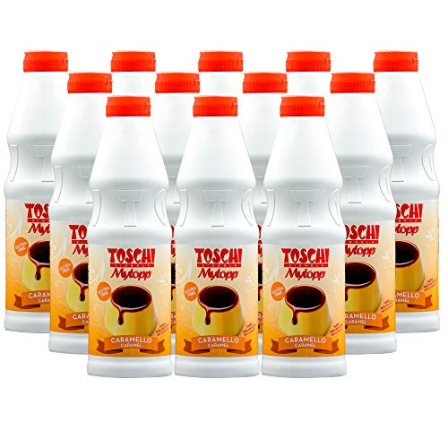 Food-United Dessert-Soße-KARAMELL Topping-Eis-Sauce von TOSCHI 12x 1KG hochwertige Creme in Gastronomie-Qualität zum Garnieren von Sorbet Eis Kuchen Torte Pudding Kaltschalen Food-United Dessert-Soße-KARAMELL Topping-Eis-Sauce von TOSCHI 12x 1KG hochwertige Creme in Gastronomie-Qualität zum Garnieren von Sorbet Eis Kuchen Torte Pudding Kaltschalen von FOOD-UNITED