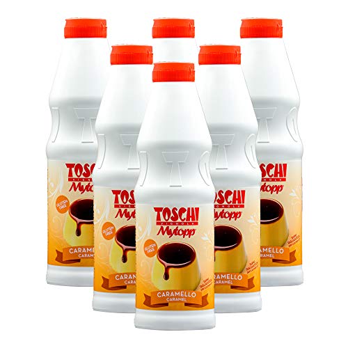 Food-United Dessert-Soße-KARAMELL Topping-Eis-Sauce von TOSCHI 6x 1KG hochwertige Creme in Gastronomie-Qualität zum Garnieren von Sorbet Eis Kuchen Torte Pudding Kaltschalen Food-United Dessert-Soße-KARAMELL Topping-Eis-Sauce von TOSCHI 6x 1KG hochwertige Creme in Gastronomie-Qualität zum Garnieren von Sorbet Eis Kuchen Torte Pudding Kaltschalen von FOOD-UNITED
