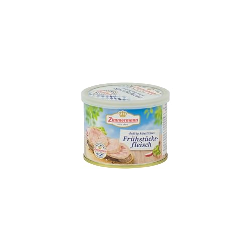 Food-United FRÜHSTÜCKSFLEISCH GQB 200g Döschen | Qualitäts- und Herkunftssicherungsprogramm “Geprüfte-Qualität-Bayern” | Dosen-Wurst | bayerische Spezialität | von ZIMMERMANN Food-United FRÜHSTÜCKSFLEISCH GQB 200g Döschen | Qualitäts- und Herkunftssicherungsprogramm “Geprüfte-Qualität-Bayern” | Dosen-Wurst | bayerische Spezialität | von ZIMMERMANN von FOOD-UNITED