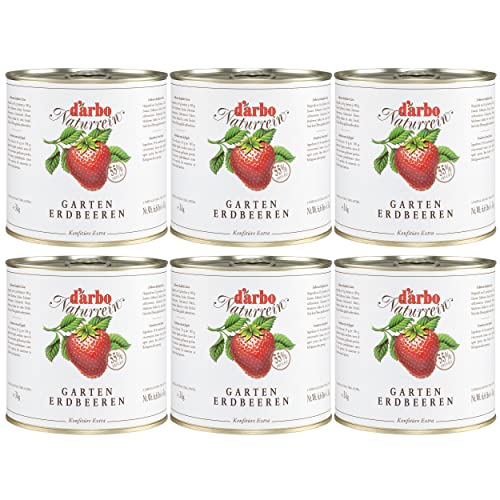 Food-United GARTENERDBEEREN-KONFITÜRE Extra naturrein 6x 3kg Dose fruchtiger-Brot-Aufstrich von DARBO höchster Qualität für Frühstück Füllungen Gebäck Kuchen Plätzchen Food-United GARTENERDBEEREN-KONFITÜRE Extra naturrein 6x 3kg Dose fruchtiger-Brot-Aufstrich von DARBO höchster Qualität für Frühstück Füllungen Gebäck Kuchen Plätzchen von FOOD-UNITED