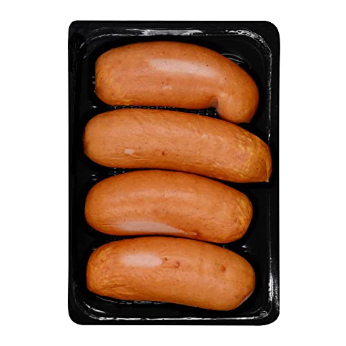 Food-United KNACKWURST 2x 400g Prager Speck-Knacker-Wurst-Würstchen nach Regensburger Wurst Art aus Rind-Schweine-Fleisch perfekt als Brat-Grill-Wurst und ideale Hand-Snack-Wurst (2) von FOOD-UNITED