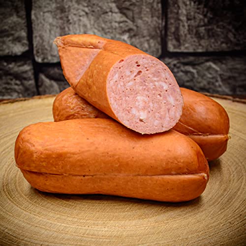 Food-United KNACKWURST GROßPACKUNG 2x 1800g Lebensmittel Familienpackung Sonderposten Grosspackung Prager Speck-Würstchen aus Rind-Schweine-Fleisch perfekt für BBQ Brat-Grill-Wurst von FOOD-UNITED