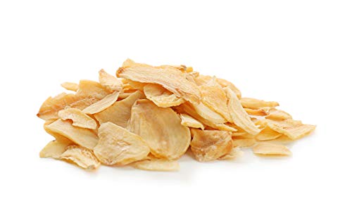 Food-United KNOBLAUCHFLOCKEN-GETROCKNET 1,5kg getrocknete Knoblauch-Flakes-Chips ungeschwefelt ohne künstliche Zusatzstoffe Geschmacksverstärker oder Konservierungsstoffe von FOOD-UNITED