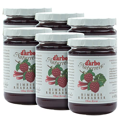 Food-United KONFITÜRE EXTRA Himbeere 450g Glas von DARBO Naturrein raspberry fruit spread Himbeerkonfitüre passend für Torte Crepes Himbeerkuchen Füllungen Frühstück Gebäck (1) von FOOD-UNITED