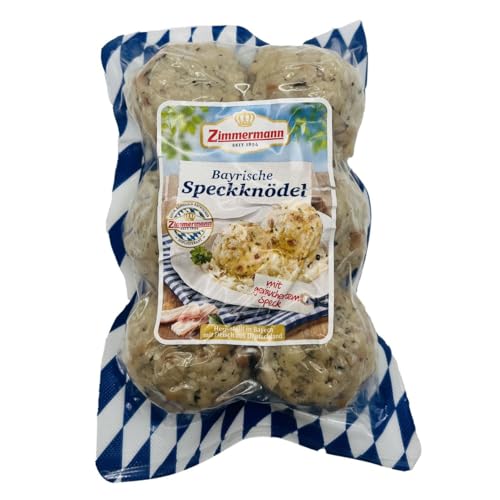Food-United SPECKKNÖDEL 400g | 6 Stück | echt bayrisch | herzhaft | würzig | aus Bayern von ZIMMERMANN | bayerische Spezialität | traditionelle Suppeneinlage | zu Kartoffelpüree Sauerkraut (1) Food-United SPECKKNÖDEL 400g | 6 Stück | echt bayrisch | herzhaft | würzig | aus Bayern von ZIMMERMANN | bayerische Spezialität | traditionelle Suppeneinlage | zu Kartoffelpüree Sauerkraut (1) von FOOD-UNITED