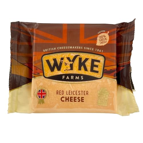 Food-United LEICESTER-RED-KÄSE 200g Stück von WYKE Farms mature Leicestershire cheese Cheddar Alternative englischer Hartkäse 10 Monate gereift perfekt zu Burger Sandwich Fondue Käseplatten Gratin Food-United LEICESTER-RED-KÄSE 200g Stück von WYKE Farms mature Leicestershire cheese Cheddar Alternative englischer Hartkäse 10 Monate gereift perfekt zu Burger Sandwich Fondue Käseplatten Gratin von FOOD-UNITED