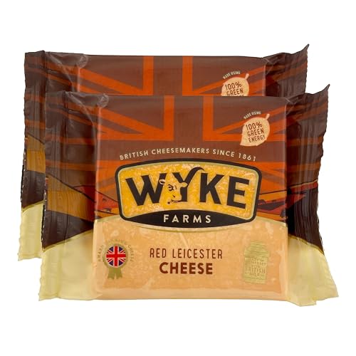 Food-United LEICESTER-RED-KÄSE 2x200g Stück von WYKE Farms mature Leicestershire cheese Cheddar Alternative englischer Hartkäse 10 Monate gereift perfekt zu Burger Sandwich Fondue Käseplatten Gratin Food-United LEICESTER-RED-KÄSE 2x200g Stück von WYKE Farms mature Leicestershire cheese Cheddar Alternative englischer Hartkäse 10 Monate gereift perfekt zu Burger Sandwich Fondue Käseplatten Gratin von FOOD-UNITED