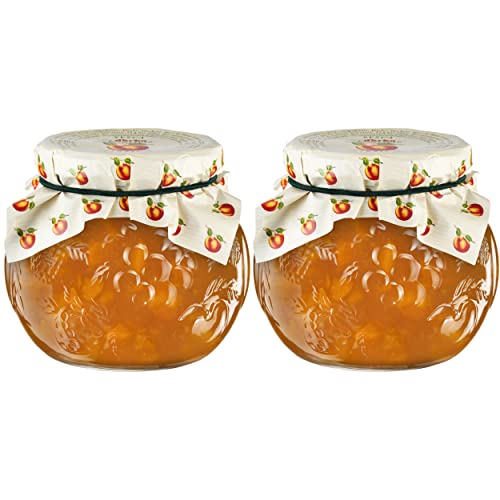 Food-United PFIRSICH-KONFITÜRE Extra naturrein 2x 640g im stilvollen Dekorglas von DARBO fruchtiger-Brot-Aufstrich höchster Qualität für Frühstück-Füllungen Kuchen Gebäck Food-United PFIRSICH-KONFITÜRE Extra naturrein 2x 640g im stilvollen Dekorglas von DARBO fruchtiger-Brot-Aufstrich höchster Qualität für Frühstück-Füllungen Kuchen Gebäck von FOOD-UNITED