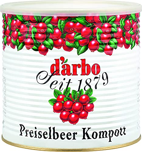 Food-United PREISELBEEREN-KOMPOTT 2,8kg Dose höchste Qualität von DARBO fein-herber Geschmack für Frühstück Wiener-Schnitzel Pfannkuchen Wild-Fleisch-Gerichten Camembert Food-United PREISELBEEREN-KOMPOTT 2,8kg Dose höchste Qualität von DARBO fein-herber Geschmack für Frühstück Wiener-Schnitzel Pfannkuchen Wild-Fleisch-Gerichten Camembert von FOOD-UNITED