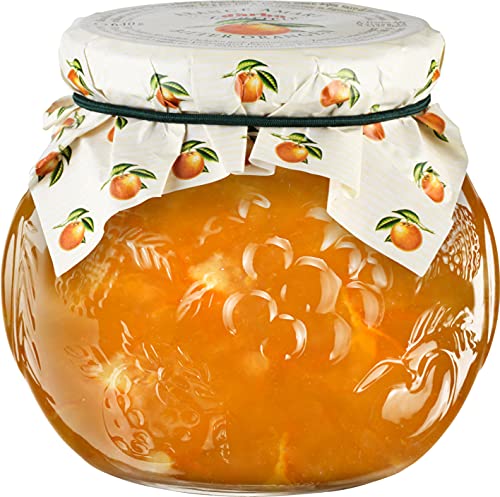 Food-United SEVILLE BITTER ORANGEN MARMELADE 640g Dekorglas fruchtiger-Brot-Aufstrich von DARBO höchste Qualität für Apfelsinen-Zitrus Füllungen Gebäck Kuchen Plätzchen von FOOD-UNITED