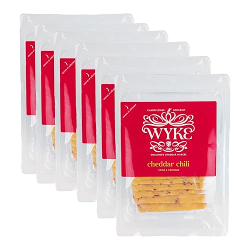Food-United Spicy-CHEDDAR-KÄSE 6 Scheiben 6x160g von WYKE Farms cheddar cheese leicht scharf englischer Hartkäse ideal zu Toasties Burger Sandwiches Wraps Saucen Käseplatten Food-United Spicy-CHEDDAR-KÄSE 6 Scheiben 6x160g von WYKE Farms cheddar cheese leicht scharf englischer Hartkäse ideal zu Toasties Burger Sandwiches Wraps Saucen Käseplatten von FOOD-UNITED