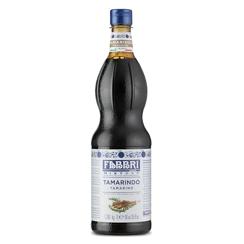 Food-United TAMANRIND SIRUP 4x1L | FABBRI 1905 Mixybar | sciroppo di tamarindo | Getränkesirup | Tamarindensirup | Note von Johannisbrot Kaffee Lakritze Melasse für Chucky Cocktail Whisky Chinotto (4) von FOOD-UNITED