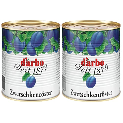 Food-United ZWETSCHKEN-RÖSTER 2x 880g Fruchtdessert aus Zwetschgen höchster Qualität original von DARBO traditionell österreichisch-böhmisch nach Familienrezept für Desserts Food-United ZWETSCHKEN-RÖSTER 2x 880g Fruchtdessert aus Zwetschgen höchster Qualität original von DARBO traditionell österreichisch-böhmisch nach Familienrezept für Desserts von FOOD-UNITED