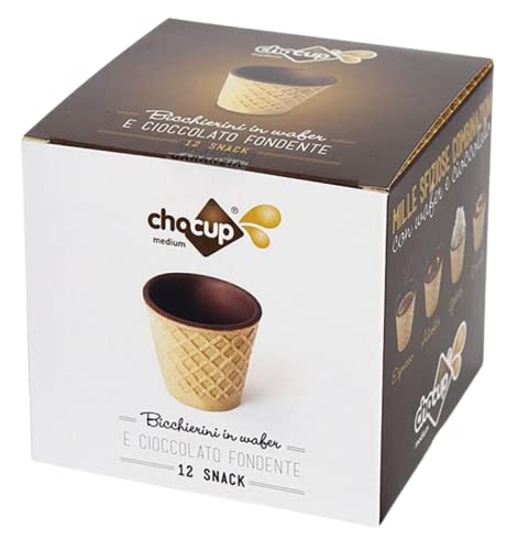 FOODRINKS CHOCUP MEDIUM 60ml - 12 SNACKBECHER IN WAFFEL UND DUNKLER SCHOKOLADE 200g FOODRINKS CHOCUP MEDIUM 60ml - 12 SNACKBECHER IN WAFFEL UND DUNKLER SCHOKOLADE 200g von FOODRINKS