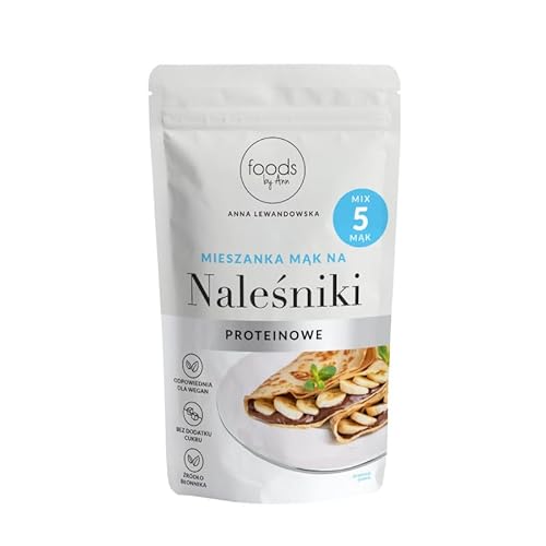 Foods by Ann Protein-Pfannkuchen-Mix – glutenfrei, 200 g, reich an pflanzlichem Eiweiß, ohne Zuckerzusatz, von Anna Lewandowska von FOODS BY ANN