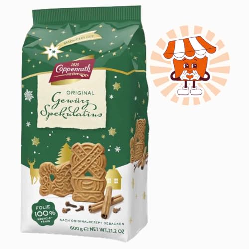 Coppenrath Gewürz Spekulatius 1 x 600 g + Fooody Sticker Coppenrath Gewürz Spekulatius 1 x 600 g + Fooody Sticker von FOOODY 4U