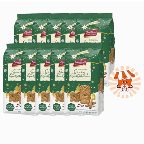 Coppenrath Gewürz Spekulatius 10 x 600 g + Fooody Sticker von FOOODY 4U