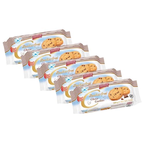 Coppenrath zuckerfrei Choco Cookies (5 x 200 g) von FOOODY 4U