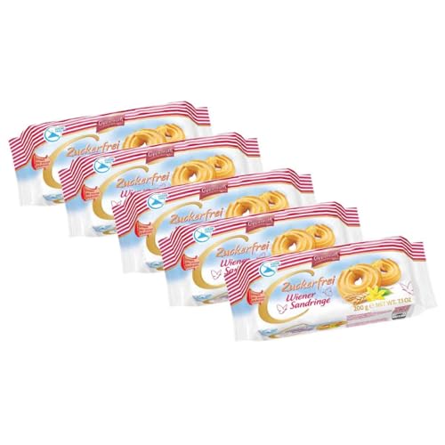 Coppenrath zuckerfrei Wiener Sandringe (5 x 200 g) von FOOODY 4U