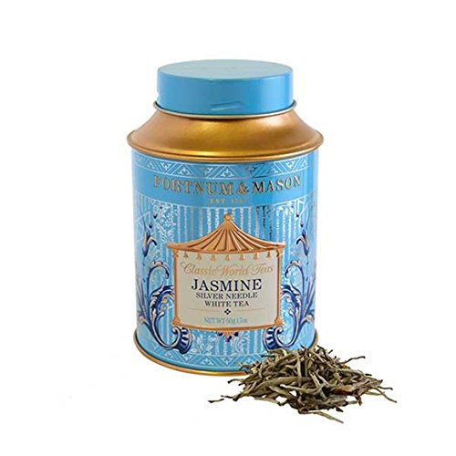 FORTNUM & MASON - Jasmine Silver Needle White Tea (Jasmin-Silber-Nadel-weißer Tee) - 50gr Dose (Lose blatt) von Fortnum & Mason