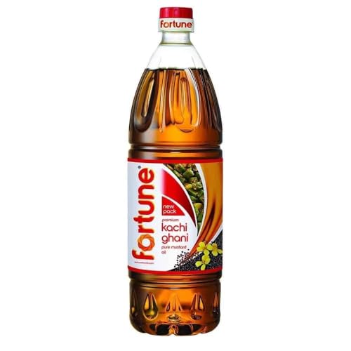 Fortune Premium Kachi Ghani Reines Senföl, 1 Liter PET-Flasche Fortune Premium Kachi Ghani Reines Senföl, 1 Liter PET-Flasche von FORTUNE